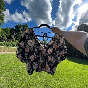 peony wrap top 🌸